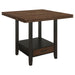 Sanford 60-inch Extension Leaf Counter Dining Table Espresso