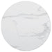 Arkell Round 30-inch Faux Marble Top Dining Table White