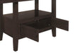 Prentiss 78-inch Extension Counter Dining Table Cappuccino