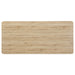Altus 80-inch Composite Wood Dining Table Natural Oak