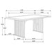 Sherwood 5-piece Rectangular Dining Table Set Brown