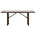 Sherwood 7-piece Rectangular Dining Table Set Brown