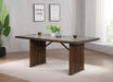 Sherwood 72-inch Rectangular Dining Table Brown