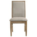 Adina Upholstered Dining Side Chair Barley (Set of 2)