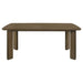 Ottowa 7-piece Rectangular Wood Dining Room Table Set Brown