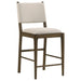 Ottowa Upholstered Counter Side Chair Brown (Set of 2)