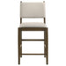 Ottowa Upholstered Counter Side Chair Brown (Set of 2)