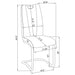 Brooklyn Upholstered Dining Side Chair Grey (Set of 4)