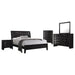 Briana 5-piece California King Bedroom Set Black