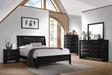 Briana 8-drawer Dresser with Mirror Black