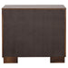 Jessica 6-piece Eastern King LED Bedroom Set Cappuccino