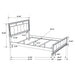 Barzini 5-piece Queen Bedroom Set Black