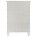 Sandy Beach 5-drawer Bedroom Chest Cream White