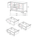 Sandy Beach 4-piece Eastern King Bedroom Set Black