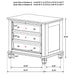 Sandy Beach 5-piece Eastern King Bedroom Set Black