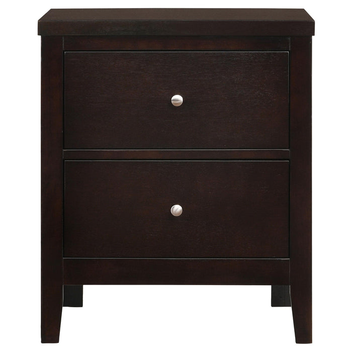 Carlton 5-piece California King Bedroom Set Cappuccino