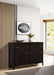 Carlton 6-drawer Dresser Cappuccino