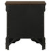 Louis Philippe 2-drawer Nightstand Cappuccino