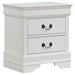 Louis Philippe 5-piece Eastern King Bedroom Set White