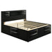 Briana 4-piece Eastern King Bedroom Set Black