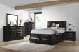 Briana 5-piece Eastern King Bedroom Set Black