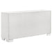 Jessica 5-piece Eastern King LED Bedroom Set Snow White