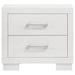 Jessica 5-piece Queen LED Bedroom Set Snow White