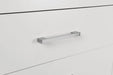 Jessica 6-drawer Dresser with Mirror Cream White