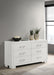 Jessica 6-drawer Dresser Snow White