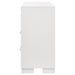 Jessica 6-drawer Dresser Snow White