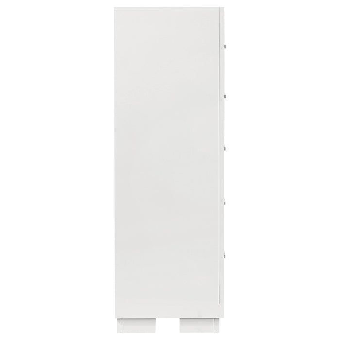 Jessica 5-drawer Bedroom Chest Snow White