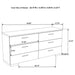 Felicity 5-piece Eastern King Bedroom Set White High Gloss