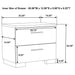 Felicity 5-piece Eastern King Bedroom Set White High Gloss