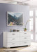 Felicity 6-drawer Dresser White High Gloss