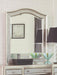 Bling Game Vanity Mirror Metallic Platinum