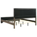 Kauffman Wood California King Panel Bed Washed Taupe