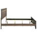 Kauffman Wood California King Panel Bed Washed Taupe