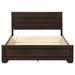 Kauffman Wood Eastern King Storage Panel Bed Dark Cocoa