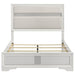 Miranda 54-inch Upholstered Queen Panel Bed White