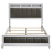 Barzini 4-piece Eastern King Bedroom Set White