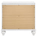 Barzini 2-drawer Nightstand White