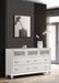 Barzini 7-drawer Dresser White