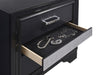 Miranda 4-piece Eastern King Bedroom Set Black
