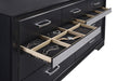 Miranda 5-piece Eastern King Bedroom Set Black