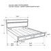 Miranda 5-piece California King Bedroom Set Black