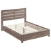 Brantford Wood Eastern King Storage Panel Bed Barrel Oak