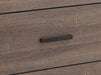 Brantford Wood Eastern King Storage Panel Bed Barrel Oak
