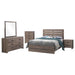 Brantford 5-piece Eastern King Bedroom Set Barrel Oak