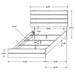 Brantford 4-piece Queen Bedroom Set Barrel Oak