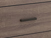 Brantford 6-drawer Dresser with Mirror Barrel Oak